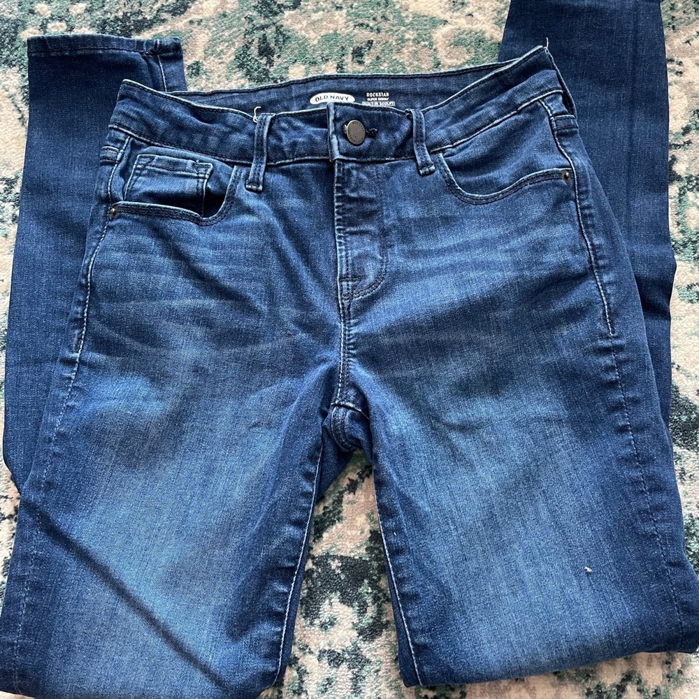 Old Navy rockstar skinny jeans